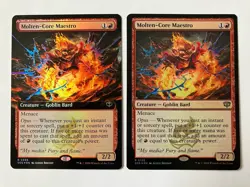 Molten-Core Maestro x 2 ~ Foil ~ 1 Extended Art ~ Secrets of Strixhaven ~ Mtg - Image 1