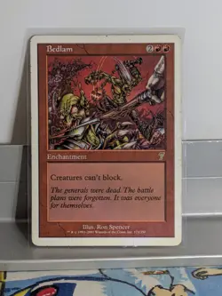 Bedlam X1 MP MTG Core Set 7th Edition MTG - Image 1