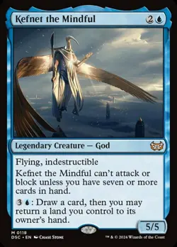Kefnet the Mindful ~ Near Mint Commander: Duskmourn: House of Horror MTG Magic U - Image 1
