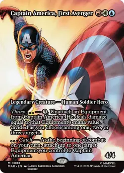 Captain America, First Avenger (Borderless) [Marvel Universe: Eternal-Legal] Ne - Image 1