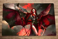 Kaalia of the Vast Trading Card Game MTG Playmat TCG CCG Mat Free Bag - Image 1
