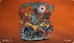 MTG MagicCon Chicago 2025 Exclusive Fblthp Hotrod Playmat "Rat Fink" Style - Image 1