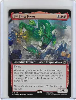 Fing Fang Foom #411 R - Marvel - MTG - Borderless - NM - Image 1