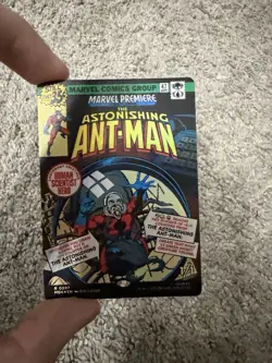 The Astonishing Ant-man Mtg Marvel 0397 Borderless Foil - Image 1