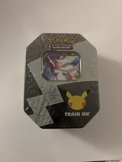 Pokemon TCG Trading Card Game Celebrations Dark Sylveon V Tin 25th Anniversary - Image 1