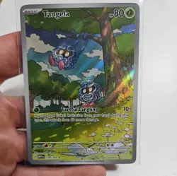 Pokemon Tangela 178/165 Sv: Scarlet & Violet 151 Illustration Rare Holo - Image 1