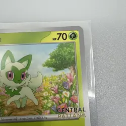 Sprigatito 065/SV-P Thai Pokemon TCG Central Pattana Stamped Promo - Image 3