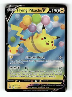 Flying Pikachu V - 006/025 - Celebrations - Pokemon - V Rare - Holo NM - Image 1