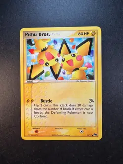 Pokemon 2006 Pop Series 3 16/17 Pichu Bros Non-Holo Regular - Image 1