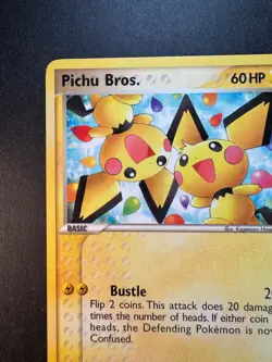 Pokemon 2006 Pop Series 3 16/17 Pichu Bros Non-Holo Regular - Image 2
