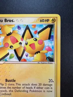 Pokemon 2006 Pop Series 3 16/17 Pichu Bros Non-Holo Regular - Image 3