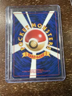 Vintage Pokemon 1996 Hitmonlee Fossil Holo NO.106 Rare Japanese Heavy Play - Image 2