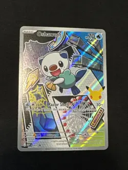 Pokemon TCG Oshawott 051 Black Star Promo First Partners Collection Series 2 NM - Image 1