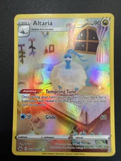Pokemon TCG Altaria Crown Zenith Galarian Gallery Holo Ultra Rare Card GG19/GG70 - Image 1