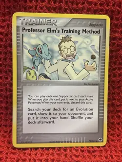 2006 - Dragon Frontiers Pokemon Professor Elm’s Training Method Uncommon 79 NM - Image 1
