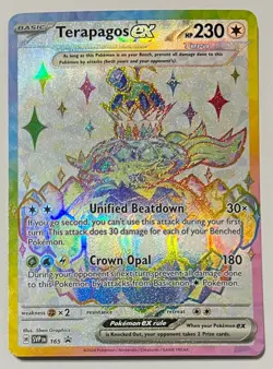 Pokemon TCG Black Star Promo BSP - Terapagos ex - Full Art Holo - SVP 165 - NM - Image 1