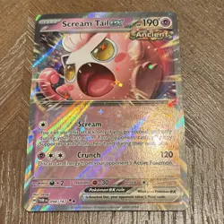 Pokemon TCG Scream Tail ex 094/167 Sv06 Twilight Masquerade Double Rare Holo - Image 1