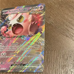 Pokemon TCG Scream Tail ex 094/167 Sv06 Twilight Masquerade Double Rare Holo - Image 2