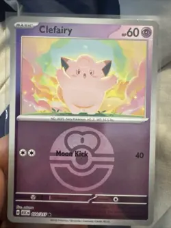 Clefairy (Love Ball Reverse Holo) 074/217 - ASC EN Ascended Heroes Pokemon - NM - Image 1