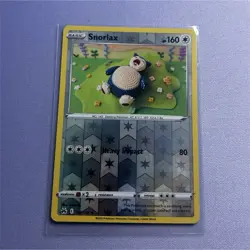 The Pokemon Company Snorlax Crown Zenith 109/159 Reverse Holo Rare ENG 160HP - Image 1