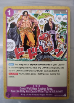 Guess We’ll Have Another Scrap OP13-075 – Carrying On His Will – Playset 4x - Image 1