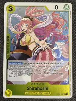 Shirahoshi | EB03-052 NM | Rare | Heroines Edition | One Piece TCG - Image 1