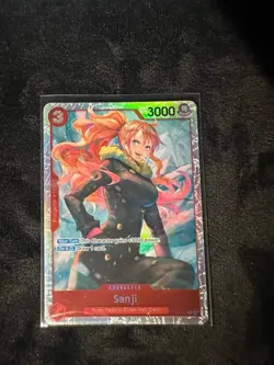 One Piece TCG Sanji OP10-005 SR Alternate Art Royal Blood NM English - Image 1