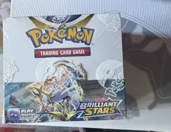 Pokemon TCG: Sword & Shield Brilliant Stars Factory Sealed Booster Box - Image 1