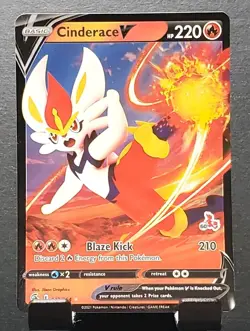 Pokemon 43/264 CINDERACE V Ultra Rare Fusion Strike Full Art 💥NM/MT - Image 1
