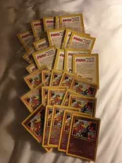 ENTEI 34 Black Star Promo Holo WOTC Pokemon Holofoil Lot of 30 15 sealed 15 open - Image 1