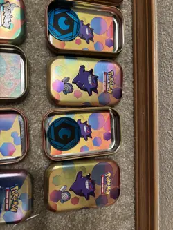 *EMPTY* Pokemon 151 Mini Tin Set Lot of 9 - Including ART. NO PACKS! - Image 4