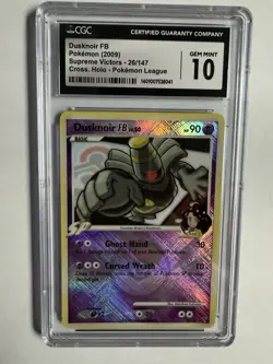 Pokemon Supreme Victors Dusknoir FB 26/147 Cross Holo CGC 10 - Image 1