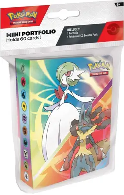 Pokemon TCG: Mini Portfolio With Mega Evolution Booster Pack (Q3 2025) - Image 1