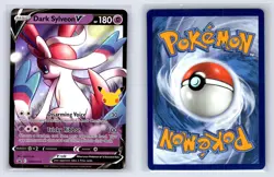 Dark Sylveon V SWSH134 SWSH Black Star Pokemon NM - Image 1