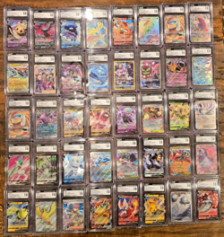 LOT of 40 x Pokemon CGC 10 Graded Slabs 100% English Pokemon **Fresh Grades** - Image 1