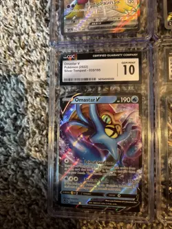 CGC Graded Pokemon Card Lot Dragonite Alakazam Rare - Image 2