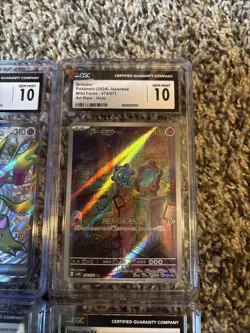 CGC Graded Pokemon Card Lot Dragonite Alakazam Rare - Image 4