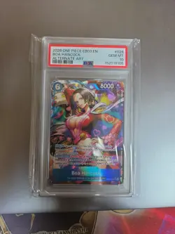 2026 ONE PIECE EB03-EXTRA BOOSTER HEROINES EDITION ALT ART BOA HANCOCK PSA 10 - Image 1