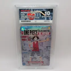 One Piece TCG 2026 Promo Monkey D Luffy P-055 Basketball: US Voyage - Image 1