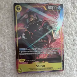Bandai One Piece Shiryu OP16-108 Secret Rare Alt Art Holo English - Image 1