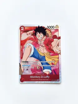 One Piece Monkey.D.Luffy - Romance Dawn OP01-024 Super Rare Pack Fresh NM - Image 1