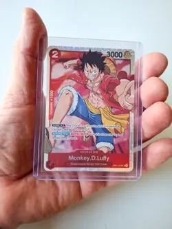 One Piece Monkey.D.Luffy - Romance Dawn OP01-024 Super Rare Pack Fresh NM - Image 3