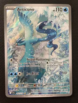 Articuno 161/159 - Pokemon TCG Illustration Rare Card - Journey Together - Image 1