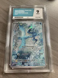 ACE 9 - Articuno - 161/159 - Journey Together - Illustration Rare Pokemon Card - Image 1