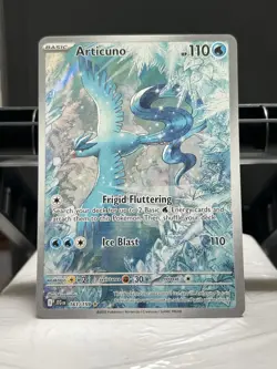 Pokemon Articuno 161/159 Illustration Rare - Journey Together - NM - Image 1
