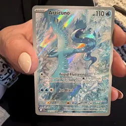 Articuno 161/159 Illustration Rare, Journey Together, Full Art Holo, Pokemon TCG - Image 3
