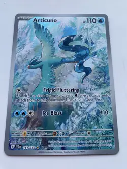Articuno - 161/159 - Pokemon Journey Together Illustration Rare NM - Image 3