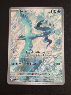 Pokemon TCG Articuno 161/159 Illustration Rare Journey Together NM Condition - Image 1
