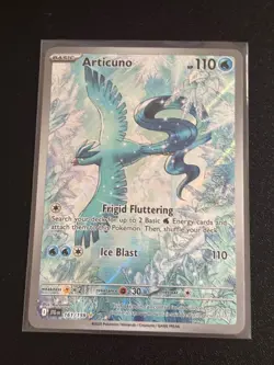 Pokemon TCG Articuno 161/159 Illustration Rare Journey Together NM Condition - Image 3