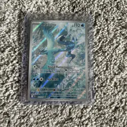 Pokemon TCG Journey Together Articuno Card 161/159 Illustration Rare - Image 1